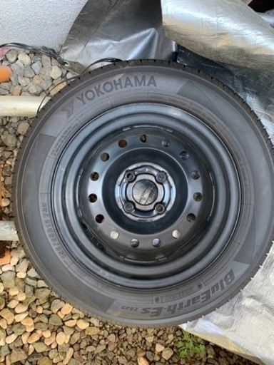 155/65/r13 ヨコハマタイヤ　ブルーアースEs ES32 （　BluEarth-Es ）4本セット　ホイール付