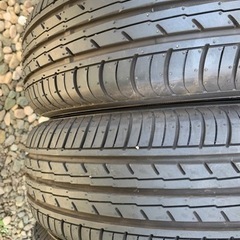 155/65/r13 ヨコハマタイヤ　ブルーアースEs ES32 （　BluEarth-Es ）4本セット　ホイール付の画像