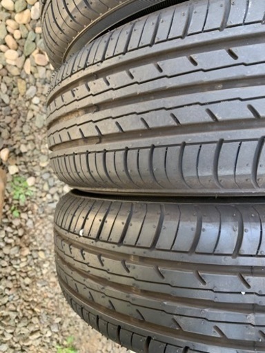 155/65/r13 ヨコハマタイヤ　ブルーアースEs ES32 （　BluEarth-Es ）4本セット　ホイール付