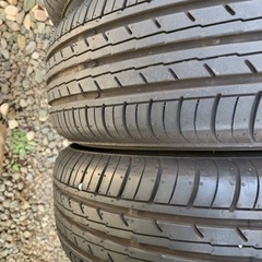 155/65/r13 ヨコハマタイヤ　ブルーアースEs ES32 （　BluEarth-Es ）4本セット　ホイール付の画像
