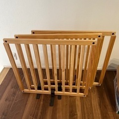 日本育児 木製パーテーション FLEX300-W(ナチュラル)