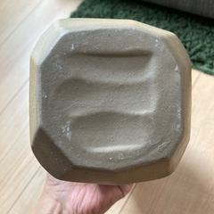 備前焼　花瓶　の画像