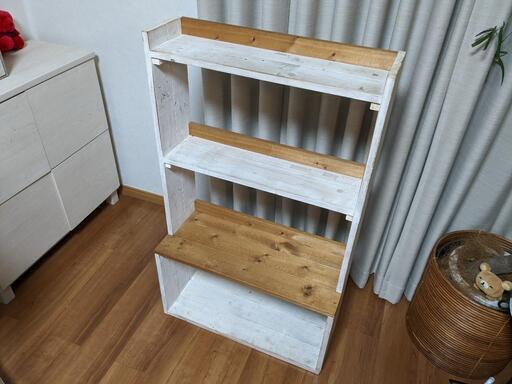 アンティーク　棚　シェルフ　おしゃれ　手作り　ハンドメイド