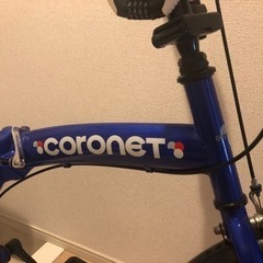 人気美品！サイモト製 CORONETコロネット 20型 折り畳み自転車の画像