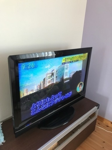 HDD内蔵プラズマテレビ　37型