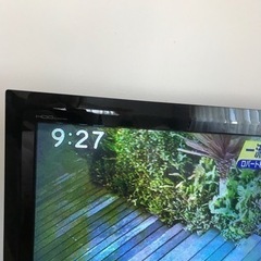 HDD内蔵プラズマテレビ　37型の画像