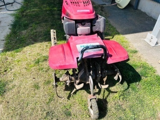 ホンダ　耕運機　清掃前提