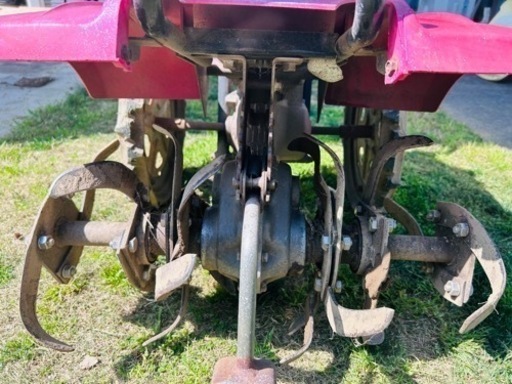 ホンダ　耕運機　清掃前提