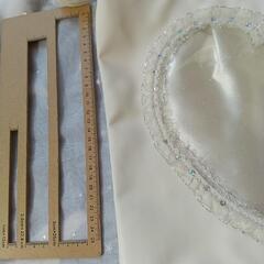 推し バッグ   白    ハート柄   未使用の画像