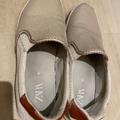 ZARA ザラ スリッポン 靴 メンズ シューズ