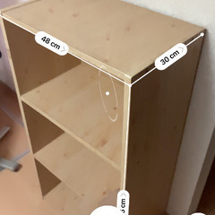 ３段ボックスの画像