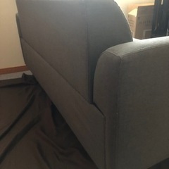 【美品】【無料】3人がけソファ（グレー）の画像