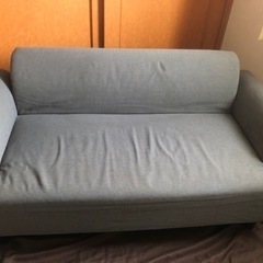 【美品】【無料】3人がけソファ（グレー）の画像