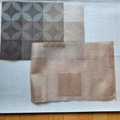 ランチョンマット５枚(100円ショップ購入)の画像