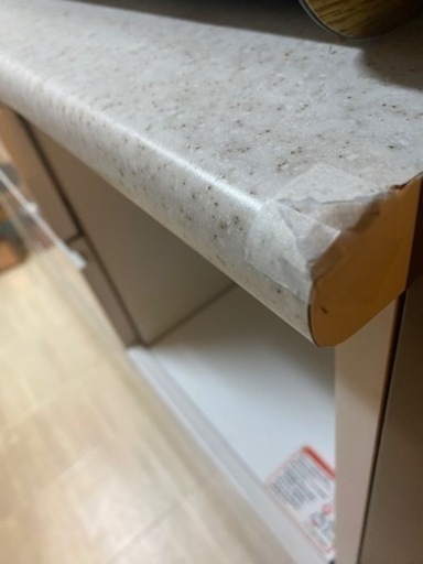 ニトリ購入　キッチンカウンター/レンジ台/食器棚/キャビネット/収納幅140cm