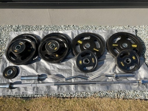 iROTEC バーベル プレートセット ベンチプレス デッドリフト