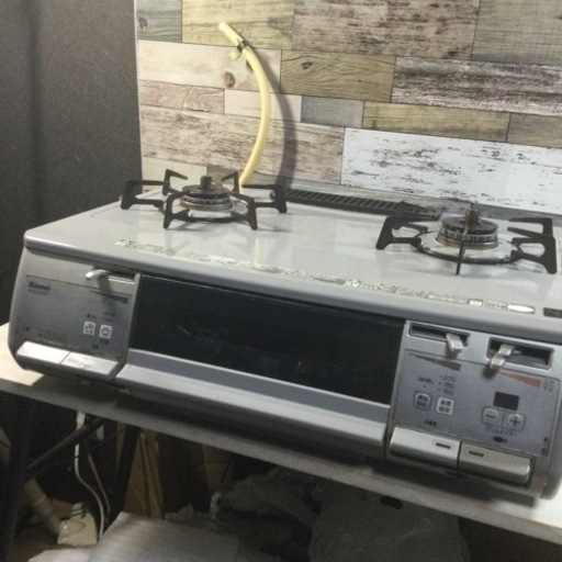 リンナイ ガスコンロ 都市ガス RT63WH5T USED品 動作確認済み