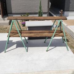 【4/7お値下】建築足場板と馬脚セット