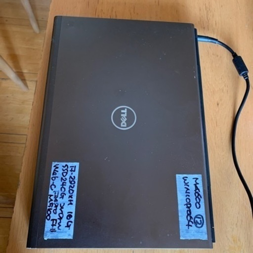 （売約済）断捨離大特価！レア人気機種　Pro用ハイスペック最上位クラスWorkstation。dell precision m4600改その⑫。i7 2920XM FireProM5100GPU搭載！メモリー16G　新品SSD240G!　Web-C  win10pro64bit。