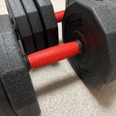 可変式ダンベル10kg×2