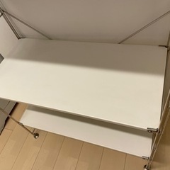 （お譲り先決まりました）無印良品 ステンレスシェルフ の画像