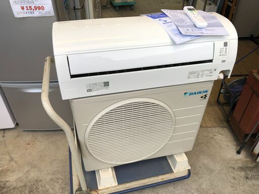【動作保証あり】DAIKIN ダイキン 2021年 2.2kw 6畳用 冷暖房ルームエアコン S22YTES ①【管理KR354】