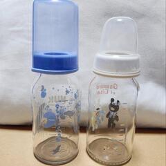 宇部、山口、防府配達可能😊2本セット新生児に可愛い哺乳瓶の画像