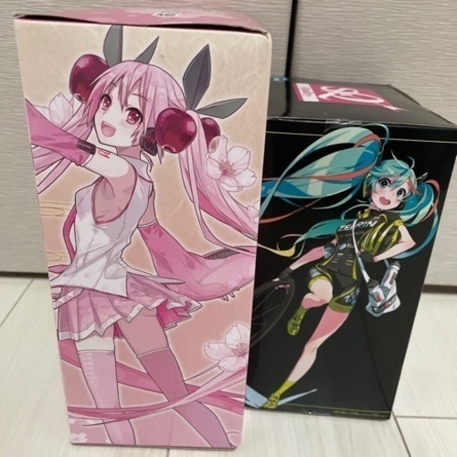 【値下げしました】初音ミク　フィギュア　桜ミク2020 レーシングミク2016