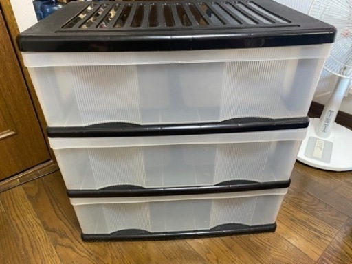 収納家具 3段ボックス