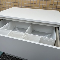 【受け渡し予定有】ikea malm チェスト　ホワイトの画像