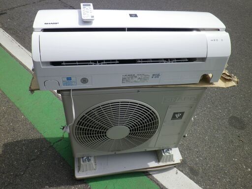 2021年製　シャープ　6～8畳用　エアコン　AY-N22S-W　高濃度プラズマクラスター7000搭載　2021年