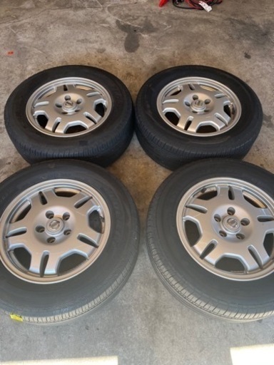 215/65R16 夏タイヤ日産純正ホイール