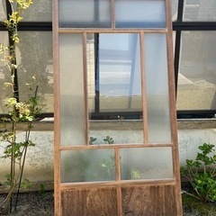 【決まりました】古民家　建具　ガラス戸