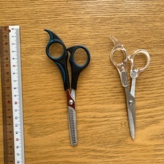 決まりました。️値下げしました‼️髪切りハサミ　よくキレます　中古美品