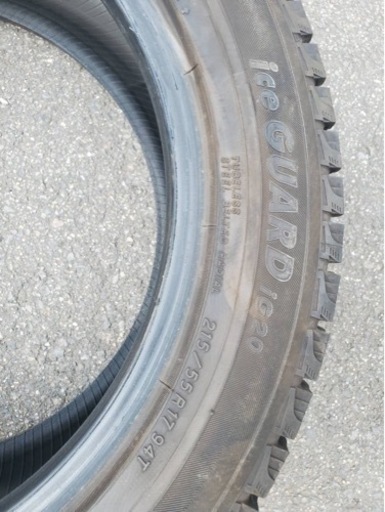 スタッドレス 215/55R17 アイスガード