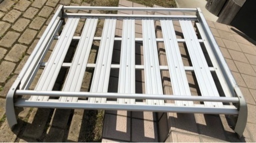 ⭐️ 値下げ‼︎JA22ジムニー ランドベンチャー純正ルーフキャリア アルミ製中古美品 引取り限定⭐️⭐️