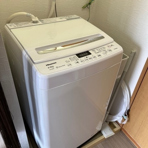 （受け渡し者決定）洗濯機　2020年製