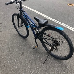 「あさひ」ソリューションS-G 26インチ エレクトリックブルー子供用 自転車　18段変速の画像