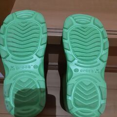 クロックス　長靴　20cm位の画像
