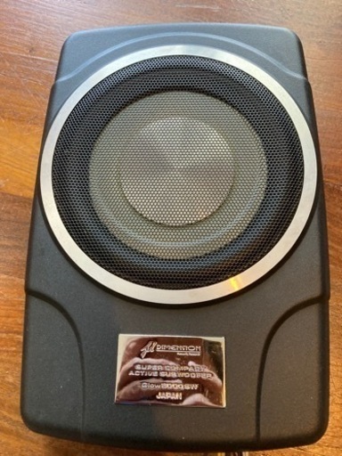 DiMENSiON アンプ内蔵サブウーファー 300w
