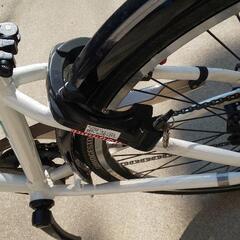 自転車 BRIDGESTONE SCHLEIN 白26インチの画像