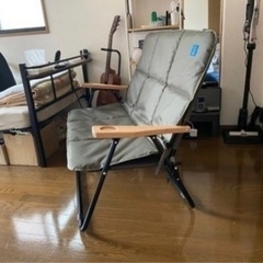 【再募集】二人掛け折り畳みソファ（キャンプチェア）の画像