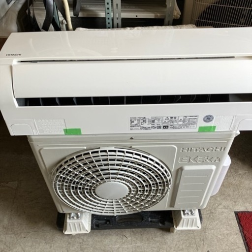 佐賀中古エアコン日立2018年2.2KW6畳用税込取付込74番
