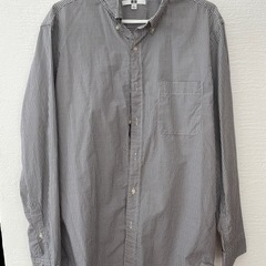 ユニクロ　ギンガムチェックシャツ