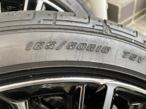 RAYS VERSUS STRAGIA Vouge   グッドイヤー165/50r16 軽自動車等に 16インチ
