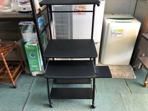 【リサイクルサービス八光】幅60㎝　サンワサプライ株式会社　パソコンデスク　ブラック