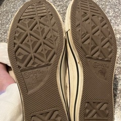 コンバース　スニーカー　白の画像
