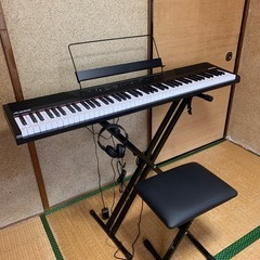 【取りに来ていただける方限定】alesis 電子ピアノ　キーボー...