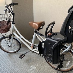 子供乗せ自転車　5枚目現物の画像