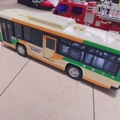 消防車&都営バスの画像